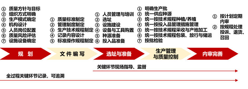 中药材GAP基地建设流程与主要实施内容